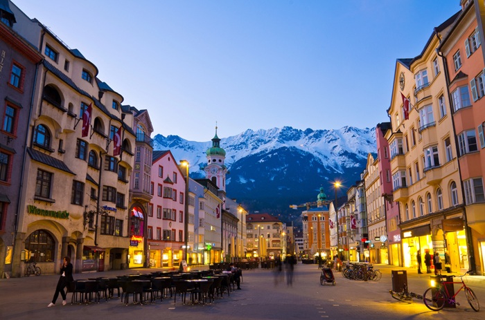 blog Innsbruck: Mesto pod horami, ktoré nikdy nespí